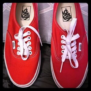 Vans- Red